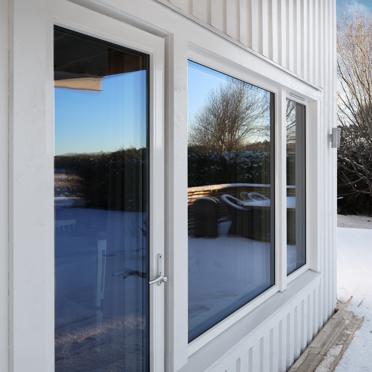 Bleckhall Fast Vindu 3-glass