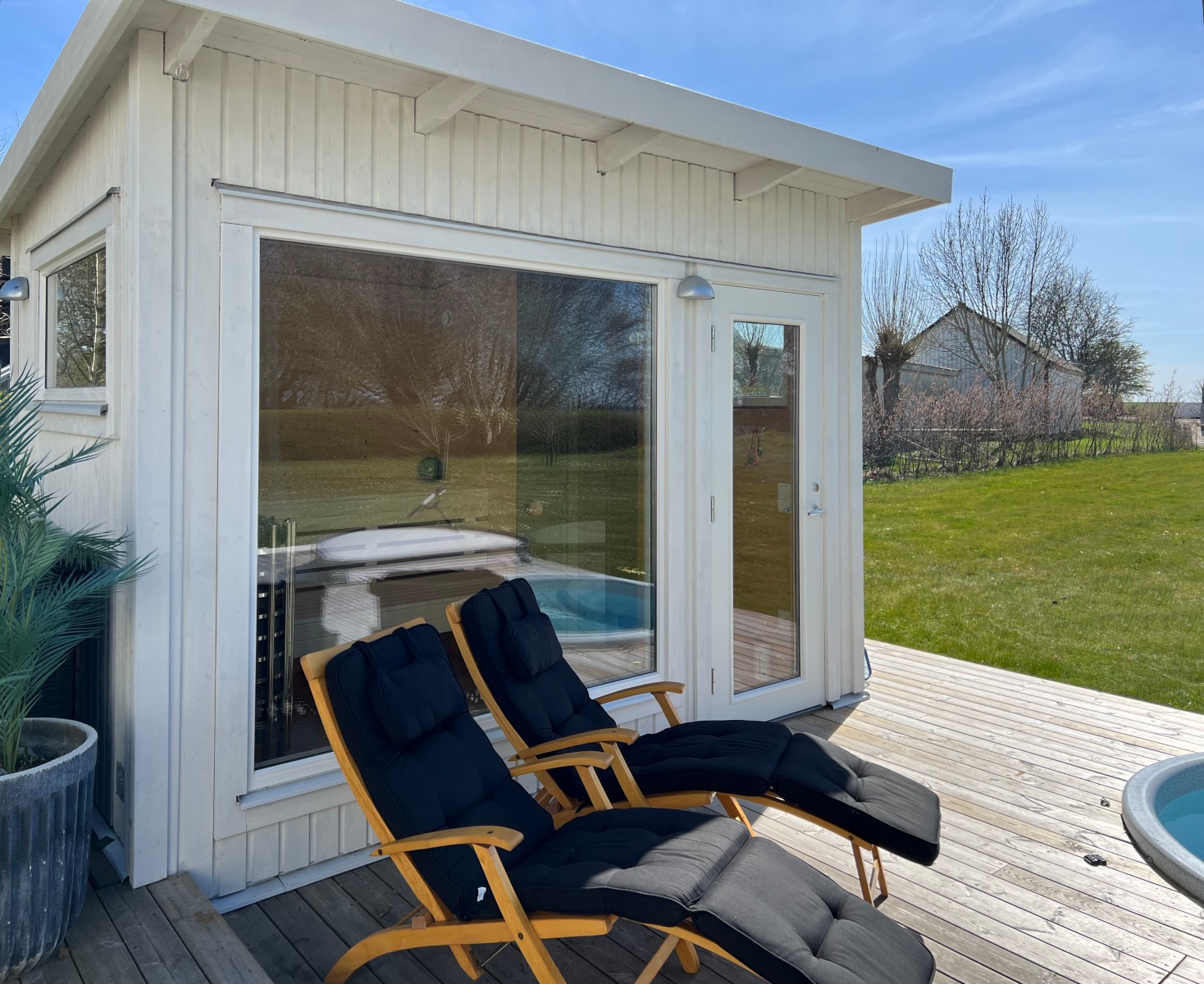 Bleckhall Fast vindu Tre/Alu 3-glass