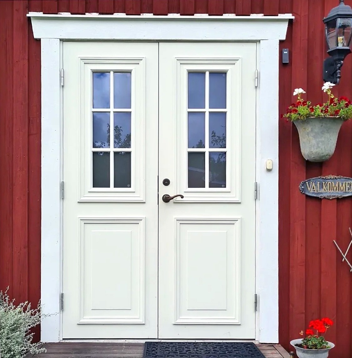 Bleckhall Sælholmen Dobbel Ytterdør Glass