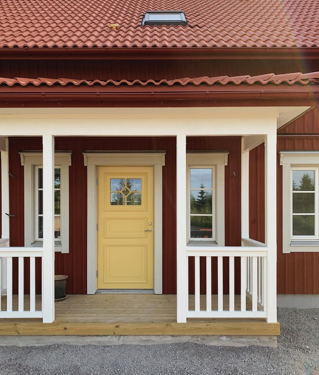 Bleckhall Valdemarsø Ytterdør Glass