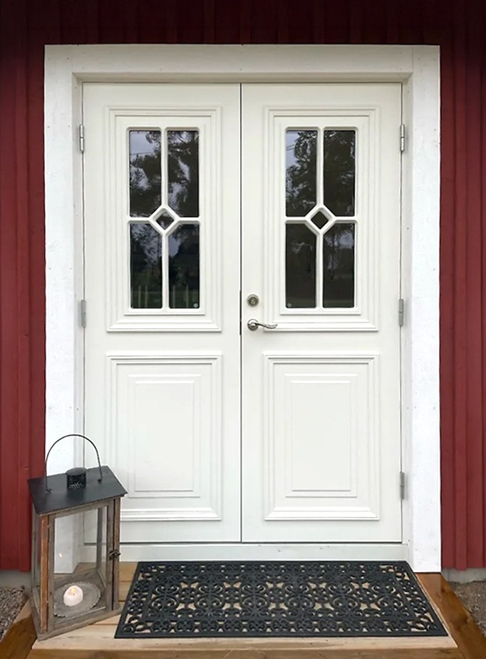 Bleckhall Grundsund Dobbel Ytterdør Glass 1R 2F